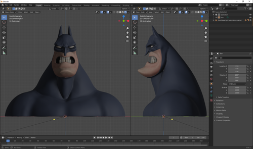 Batman -Bust FANART preview image